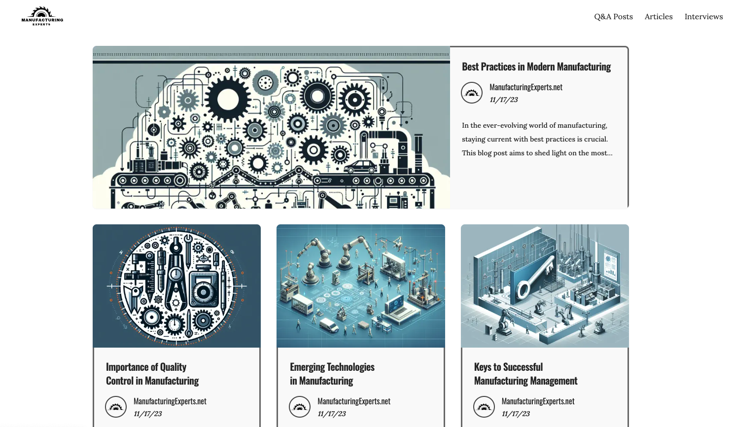 ManufacturingExperts.net